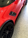 C7 Corvette Z06 Style Carbon Fiber Side Skirts Package