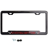 C7 Corvette Carbon Fiber License Plate Frame With Lettering