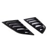 C7 Corvette Coupe Rear Side Window Louver Covers