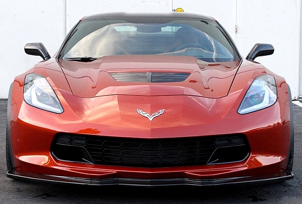 C7 Z06 Corvette APR Carbon Fiber Splitter