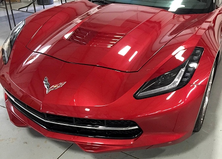 C7 Corvette Stingray Painted Body Color Headlight Eyelid Covers