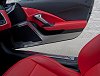 C7 Corvette Door Guards Kick Plates w/Carbon Inlay