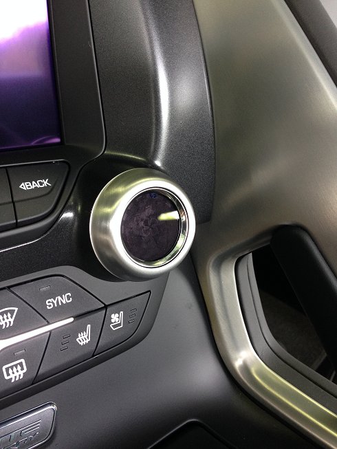 c7 corvette billet radio knobs