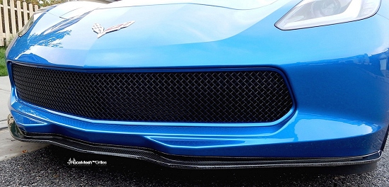 C7 Corvette Lower Valance One Piece RaceMesh Grille