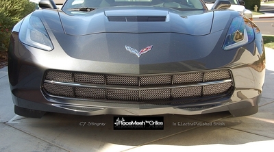 C7 Corvette Stingray RaceMesh Front Lower Chambered Grille
