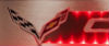 C7 Corvette LED Illuminated Logo Door Sill Plates
