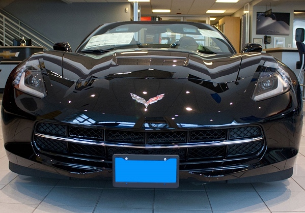 installing 2016 corvette front license plate bracket