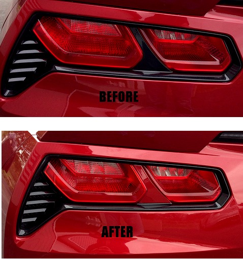 C7 Corvette Painted Taillight Insert
