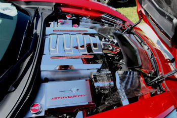 C7 Corvette Stingray Engine Bay Vacuum Line Tuck Kit