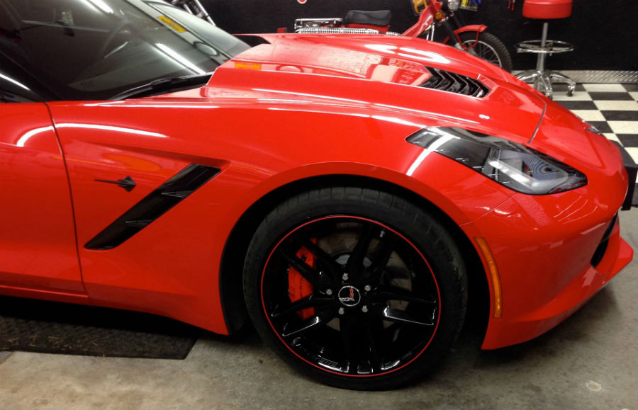 C7 Stingray Corvette Wheel Bands