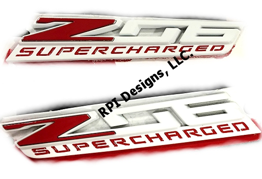 C7 Corvette Stingray Z06 Fender Emblems Badges