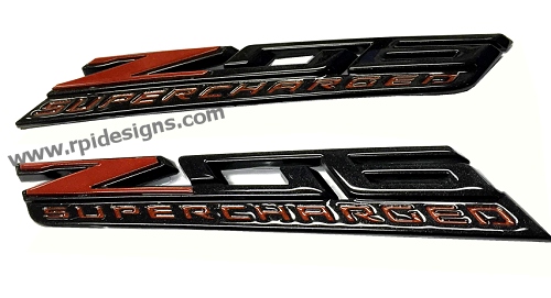 C7 Corvette Stingray Z06 Fender Emblems Badges