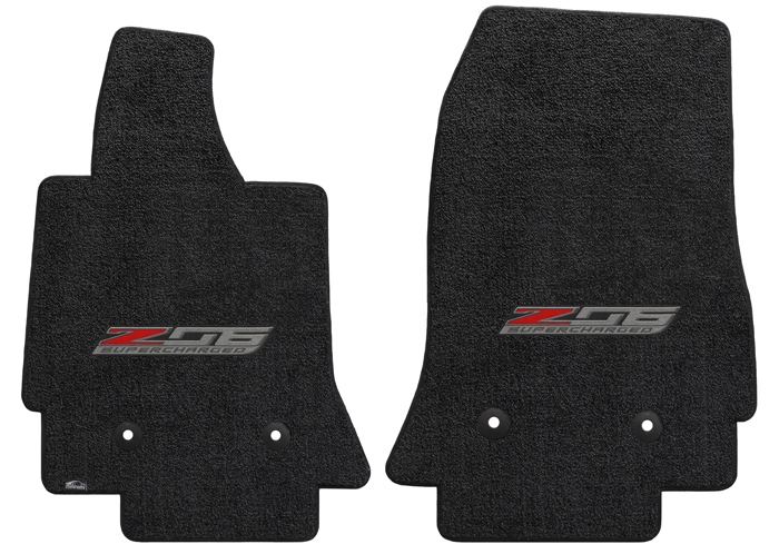 C7 Corvette Z06 Lloyd Front Embroidered Floor Mats