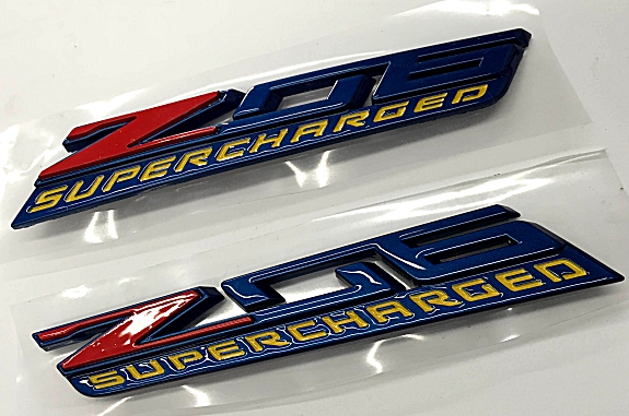 C7 Corvette Stingray Z06 Fender Emblems Badges