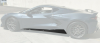 2020-2023 C8 Corvette Carbon Fiber 5VM Side Skirts Rockers