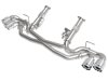 C8 Corvette aFe Power MACH Force-Xp SS Muffler-Delete Cat-Back Exhaust System