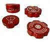 2020-2025 C8 Corvette Aluminum Alloy Engine Caps