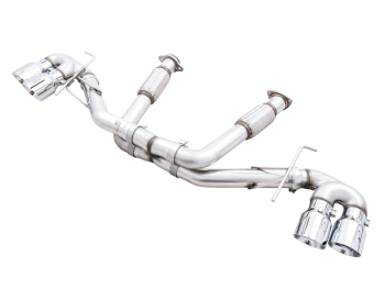 2020-2023 C8 Corvette AWE Track Edition Exhaust with Chrome Silver Tips