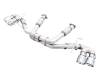 2020-2024 C8 Corvette AWE Track Edition Exhaust w/Chrome Silver Tips