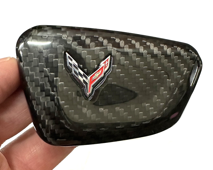 C8 Corvette Carbon Fiber Key Fob Cover