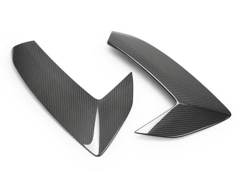 C8 Corvette Carbon Fiber Rear Side Scoop Trim Z51