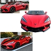 2020-2025 C8 Corvette Complete Aero Package Splitter/Skirts/Spoiler