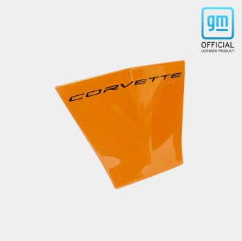 C8 Corvette Front Bumper License Tag Insert CORVETTE Logo C8 Corvette Front Bumper License Tag Insert CORVETTE Logo