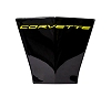 2020-2025 C8 Corvette Front Bumper License Tag Insert CORVETTE Logo