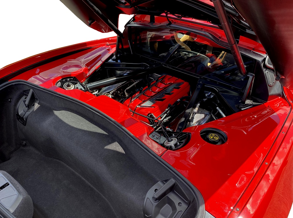 2020-2024 C8 Corvette Painted Engine Bay Fender Covers 3pc Kit