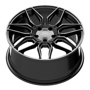 2020-2023 C8 Corvette Reproduction Replica Gloss Black Rim Wheels Package