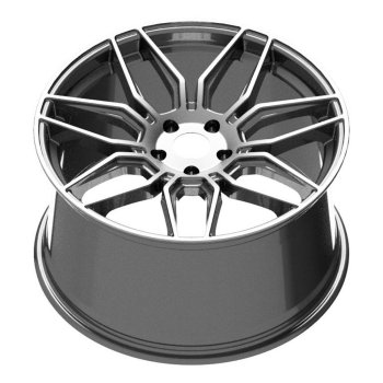 2020-2023 C8 Corvette Reproduction Replica Gunmetal Machined Rim Wheel 20x11