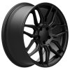 2020-2024 C8 Corvette Reproduction Replica Satin Black Rim Wheel 19x8.5