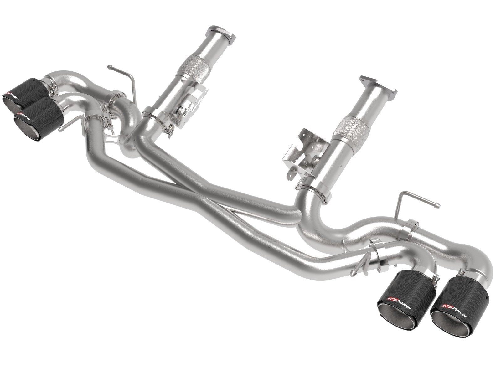 C8 Corvette AFe MACH Force XP Exhaust w/o Mufflers