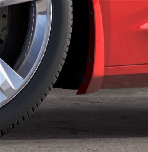 2016-2018 Camaro Genuine GM Front /& Rear Splash Guards Red Hot