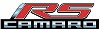 2010-2015 Camaro Metal Sign RS Emblem