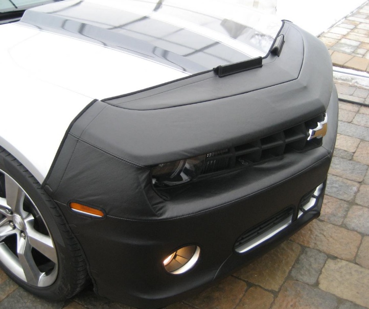 Car Mask Bra CHEVROLET,CAMARO,,hood functional but not covered,1978 thru 1981 Lebra 2 piece Front End Cover Black Fits 