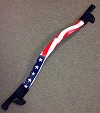 2011.5-2015 Camaro American Flag Airbrushed Strut Brace