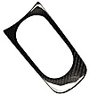 2010-2015 Camaro Cup Holder Trim - Real Carbon Fiber