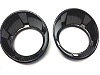 2010-2013 Camaro Carbon Fiber Fog Light Bezels