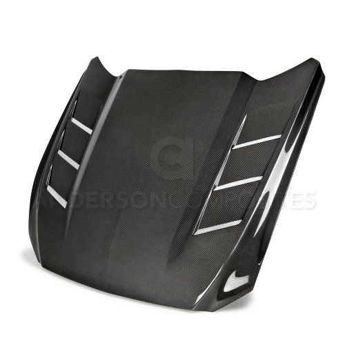 2015-2017 Ford Mustang Carbon Fiber Heat Extractor Hood