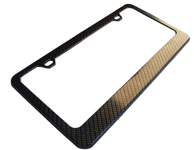 2009-2014 Dodge Challenger Carbon Fiber License Plate Frame