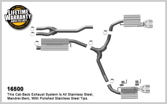 Challenger V6 Magnaflow Exhaust