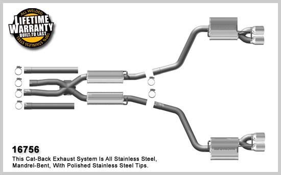 Challenger R/T Magnaflow Exhaust