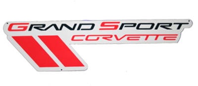 C6 Corvette Metal Sign - Grand Sport