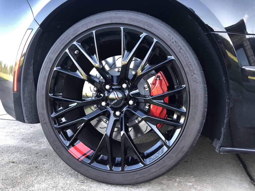 2020 C8 Corvette Wheel Decal Package