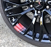 2020-2025 C8 Corvette Wheel Hash Decal Package