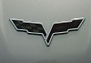 C6 Corvette Emblem Blackout Kit