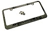 C7 Corvette STINGRAY Chrome License Plate Frame w/Black Script