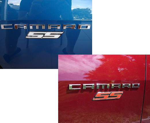 Camaro fender emblem