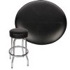 C8 Corvette Next Gen Executive Leatherette Debossed Logo 30 inch Stool